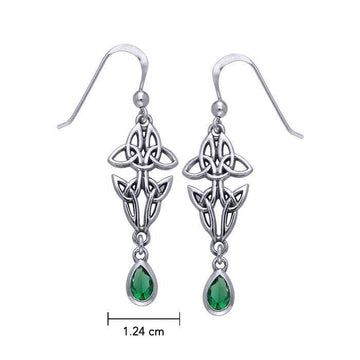 Celtic Shield Knot Earrings TER120 - Jewelry